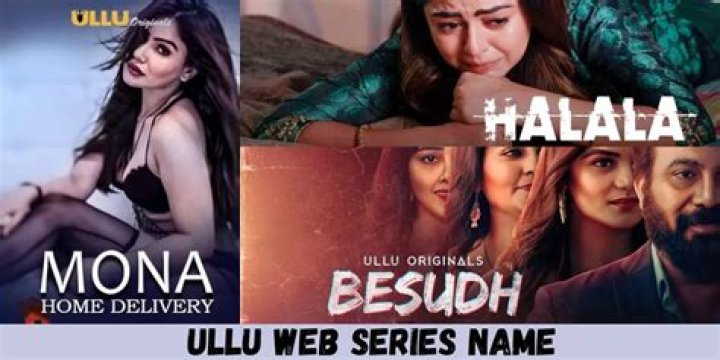 Best Ullu Web Series Online - Stream Now!