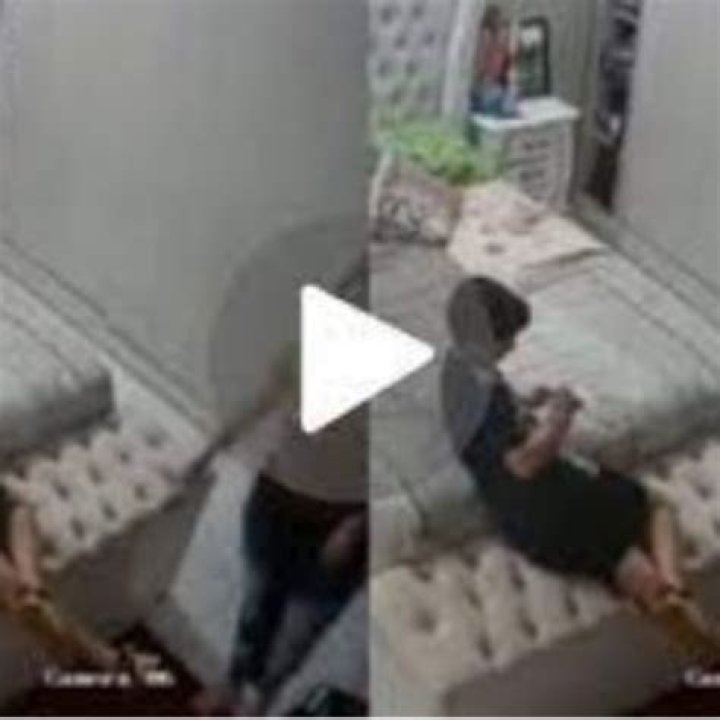 Disturbing CCTV Footage of Kid and Mom