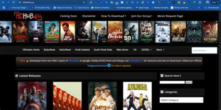 HDHub4u Bollywood: Latest Blockbusters & Hits in High Quality