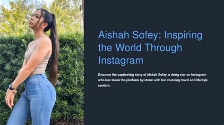 Meet Aishah Sofey: Inspiring Stories &amp; More