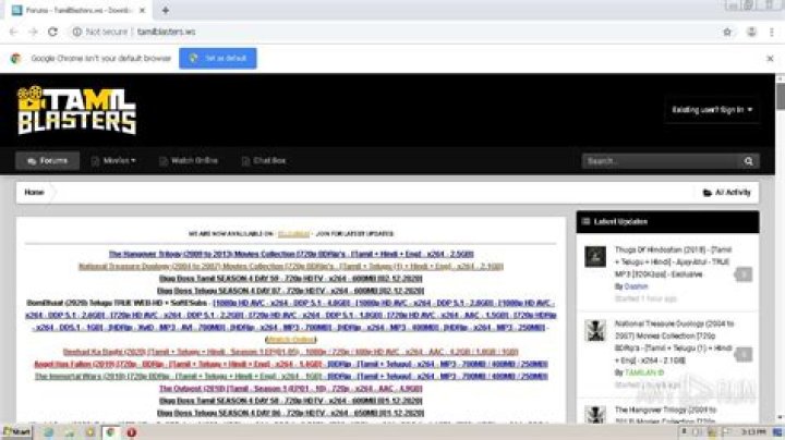 New 1TamilBlasters Link - Latest Updates & Access