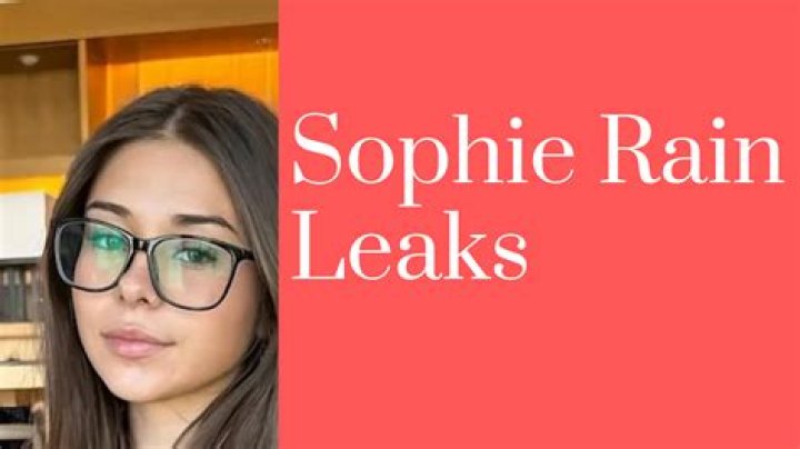 Sophie Rain Leaks: Latest News & Updates