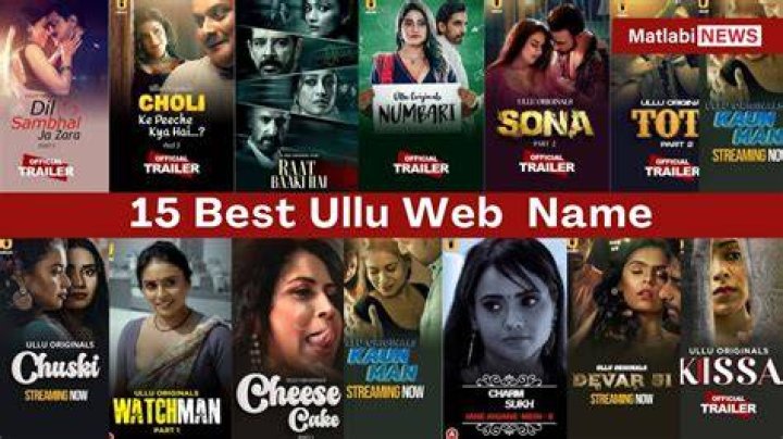 Top Ullu Web Series: Complete List & New Releases